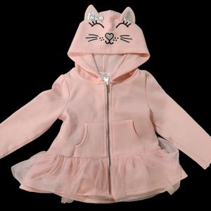 Forever Me Pink Kitty Cat Jacket